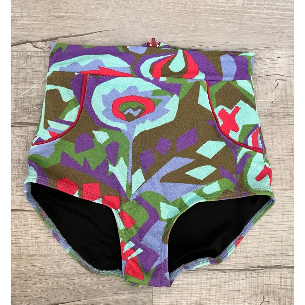 NEW Seea Georgia High Waist Bikini Bottom - Anis Size XS